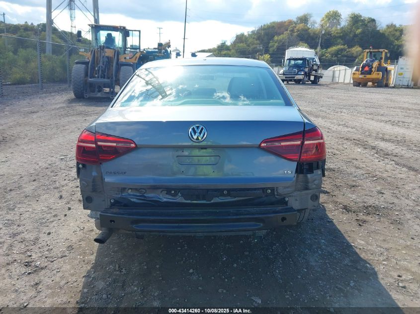 2018 Volkswagen Passat 2.0T R-Line/2.0T S VIN: 1VWAA7A39JC046328 Lot: 43414260