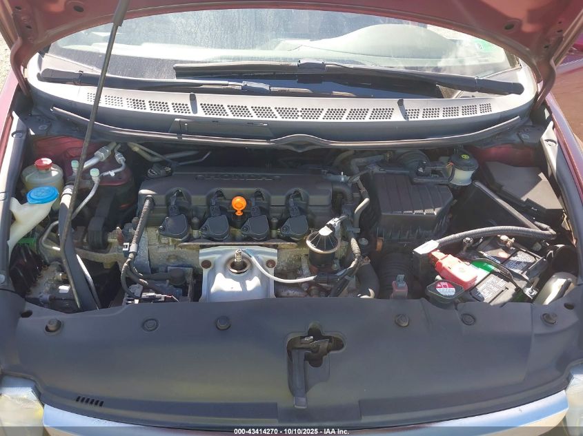 2008 Honda Civic Lx VIN: 1HGFA165X8L089958 Lot: 43414270