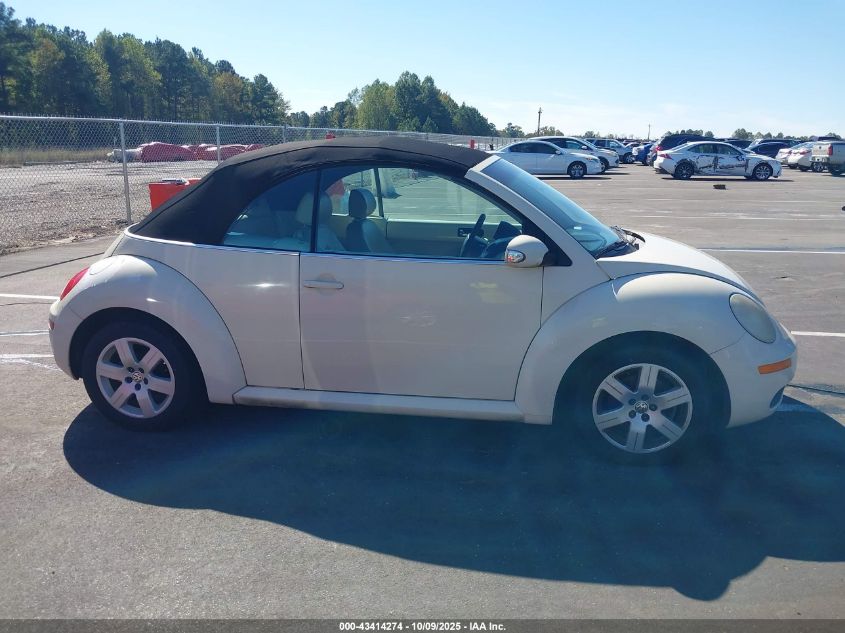 2007 Volkswagen New Beetle 2.5 VIN: 3VWRF31Y87M422887 Lot: 43414274