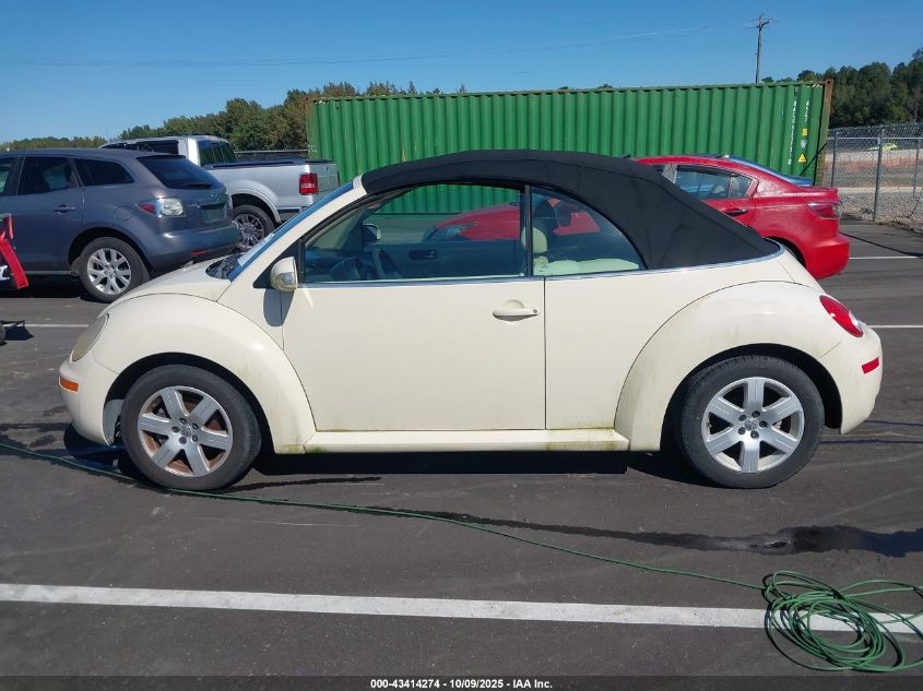 2007 Volkswagen New Beetle 2.5 VIN: 3VWRF31Y87M422887 Lot: 43414274