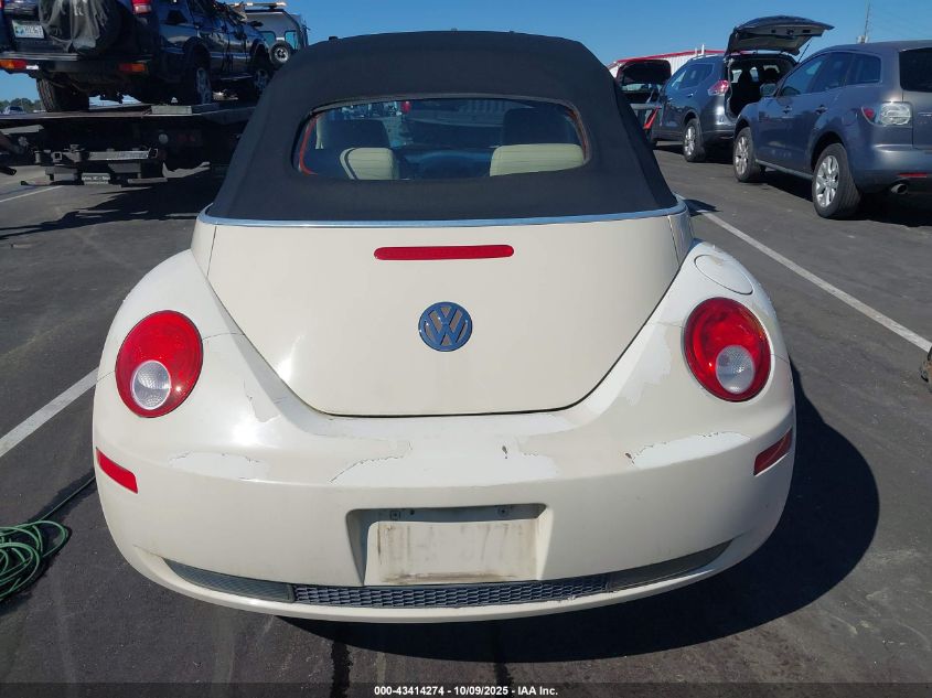 2007 Volkswagen New Beetle 2.5 VIN: 3VWRF31Y87M422887 Lot: 43414274
