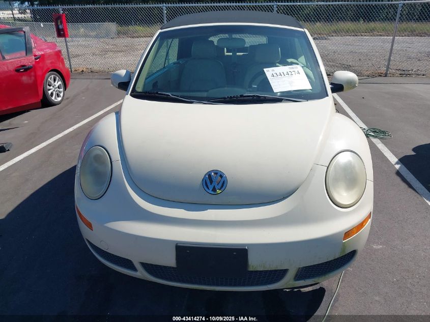 2007 Volkswagen New Beetle 2.5 VIN: 3VWRF31Y87M422887 Lot: 43414274