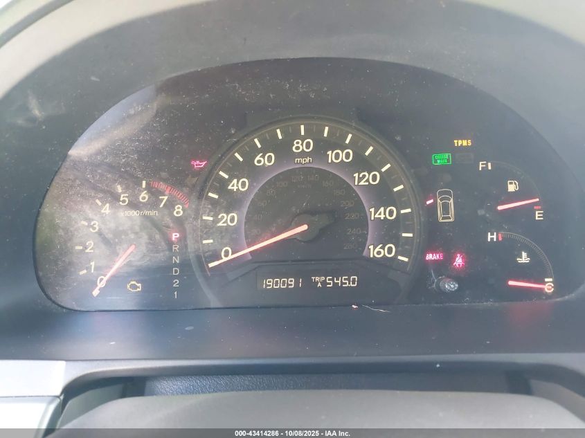 2008 Honda Odyssey Ex-L VIN: 5FNRL38648B415229 Lot: 43414286