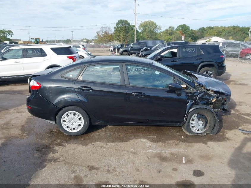 2014 Ford Fiesta S VIN: 3FADP4AJ9EM233820 Lot: 43414310