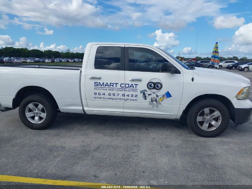 2018 Ram 1500 Slt Quad Cab 4X2 6'4 Box VIN: 1C6RR6GG8JS114523 Lot: 43414315