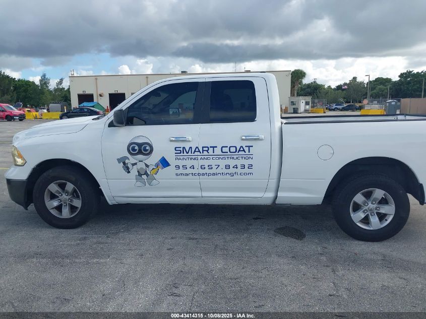 2018 Ram 1500 Slt Quad Cab 4X2 6'4 Box VIN: 1C6RR6GG8JS114523 Lot: 43414315