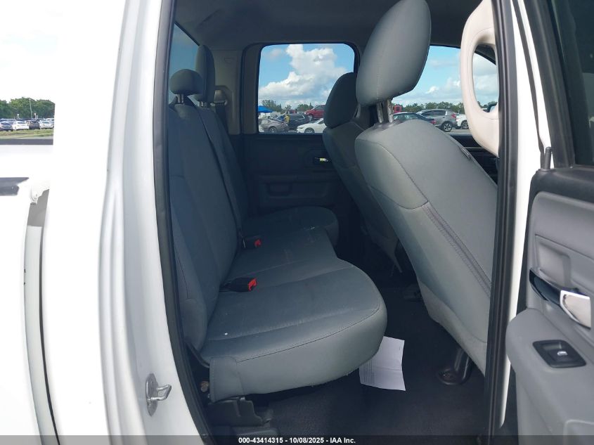 2018 Ram 1500 Slt Quad Cab 4X2 6'4 Box VIN: 1C6RR6GG8JS114523 Lot: 43414315