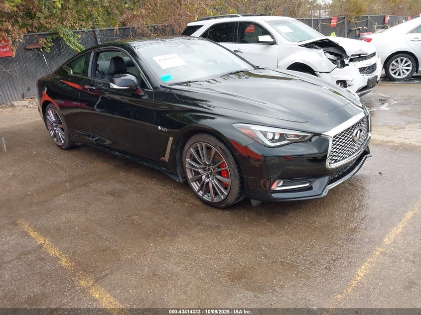JN1FV7EL3HM701758 2017 Infiniti Q60 3.0T Red Sport 400 auction photo 1