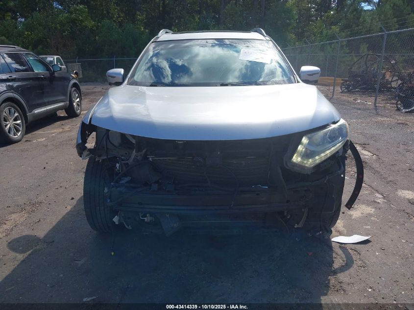 2016 Nissan Rogue Sl VIN: 5N1AT2MV9GC843664 Lot: 43414339