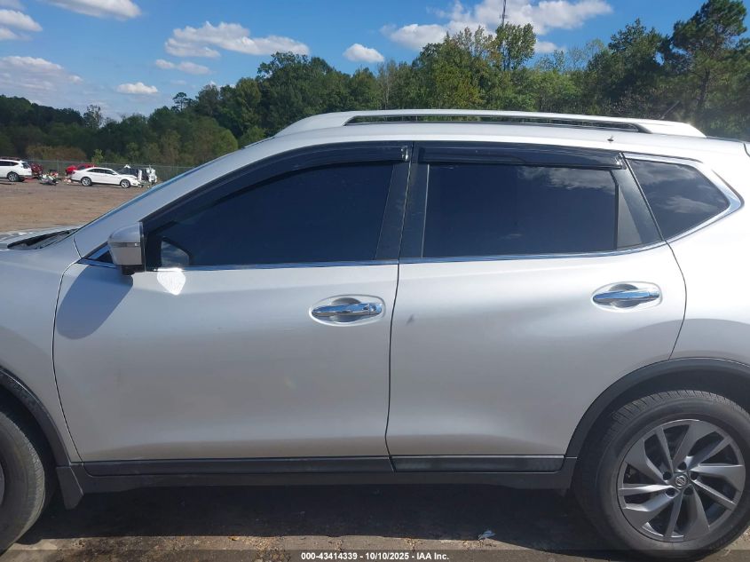 2016 Nissan Rogue Sl VIN: 5N1AT2MV9GC843664 Lot: 43414339