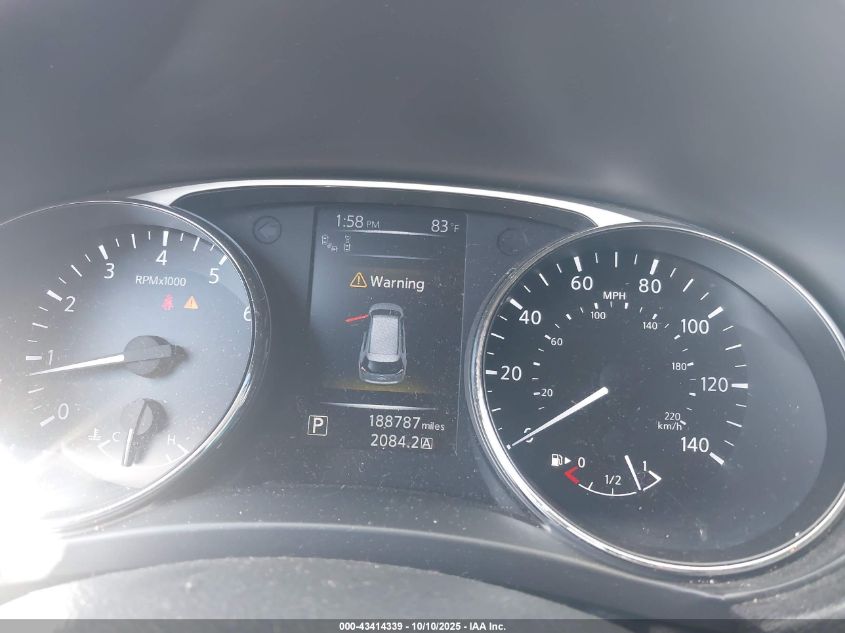 2016 Nissan Rogue Sl VIN: 5N1AT2MV9GC843664 Lot: 43414339