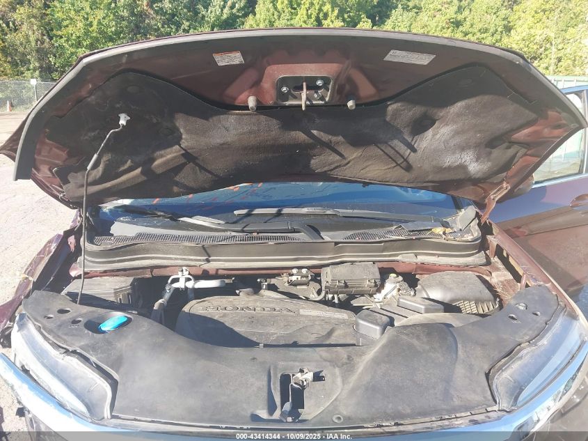 2018 Honda Pilot Ex VIN: 5FNYF6H32JB053658 Lot: 43414344