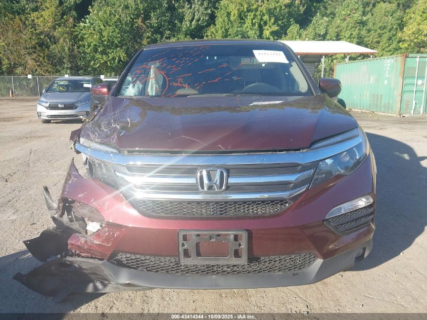 2018 Honda Pilot Ex VIN: 5FNYF6H32JB053658 Lot: 43414344