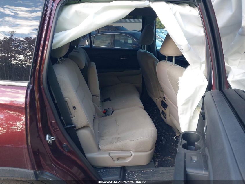 2018 Honda Pilot Ex VIN: 5FNYF6H32JB053658 Lot: 43414344