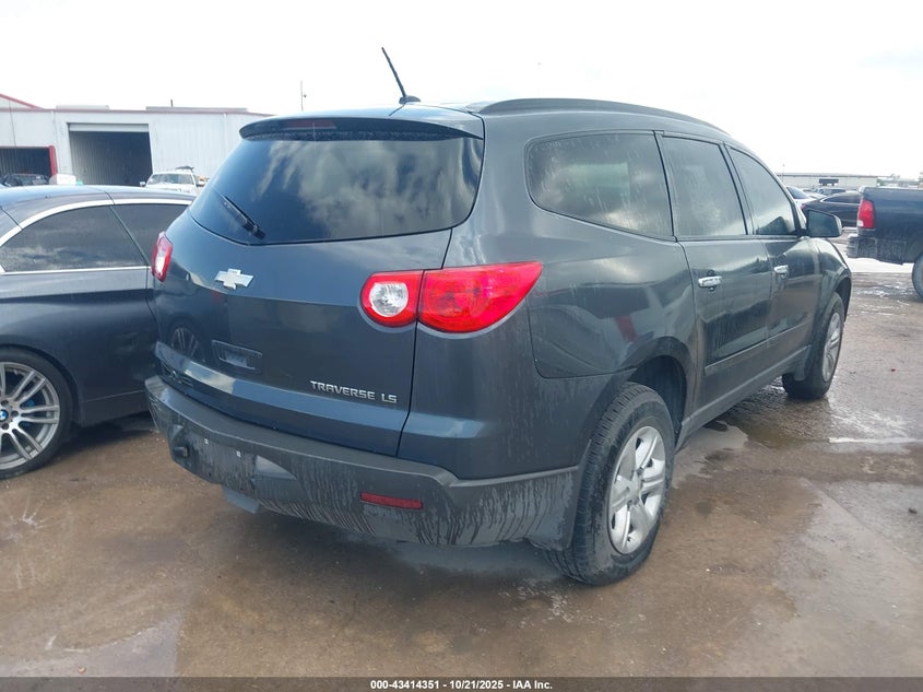 Vin: 1gnkrfed7bj231592, lot: 43909169, chevrolet traverse ls 20114