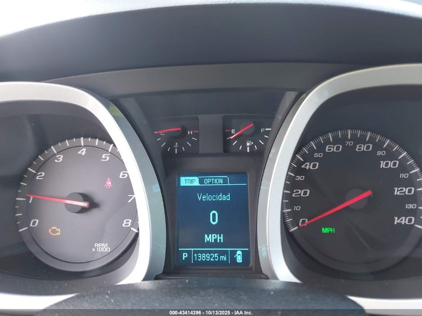 2013 Chevrolet Equinox 1Lt VIN: 2GNALDEK9D1113010 Lot: 43414396