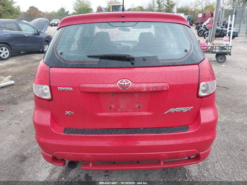 2004 Toyota Matrix Xr VIN: 2T1KR32E84C185516 Lot: 43414407