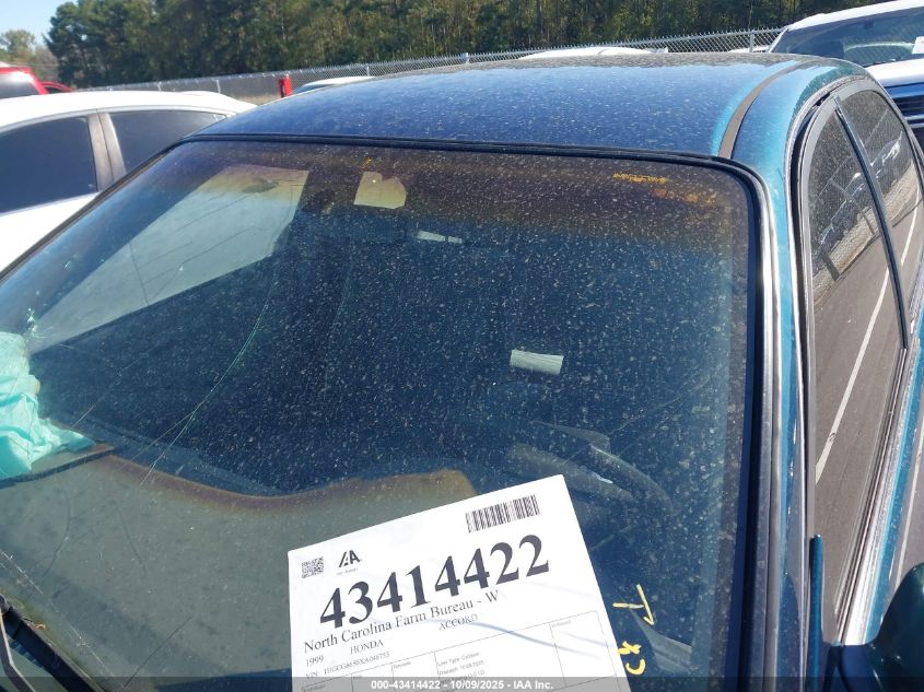 1999 Honda Accord Lx VIN: 1HGCG6650XA046755 Lot: 43414422