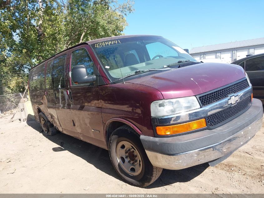 2003 Chevrolet Express VIN: 1GAHG39U931148404 Lot: 43414441