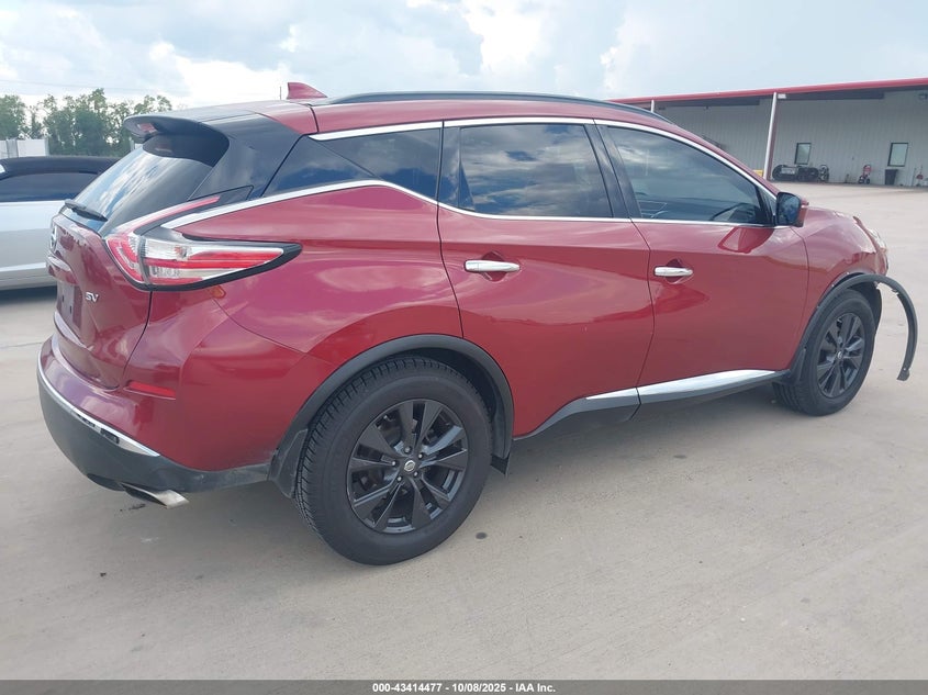 2018 NISSAN MURANO SV 5N1AZ2MG1JN201547