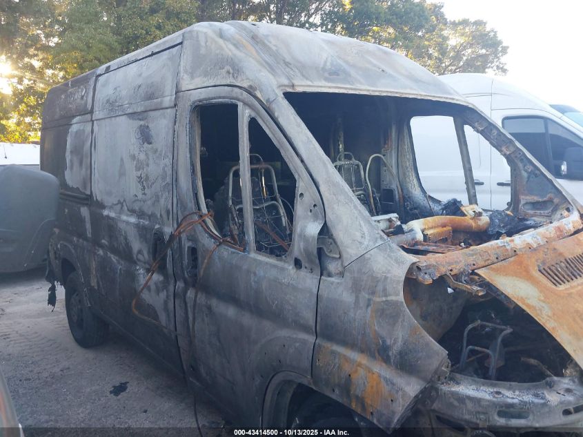 2018 Ram Promaster 2500 High Roof 136 Wb VIN: 3C6TRVCG8JE138944 Lot: 43414500