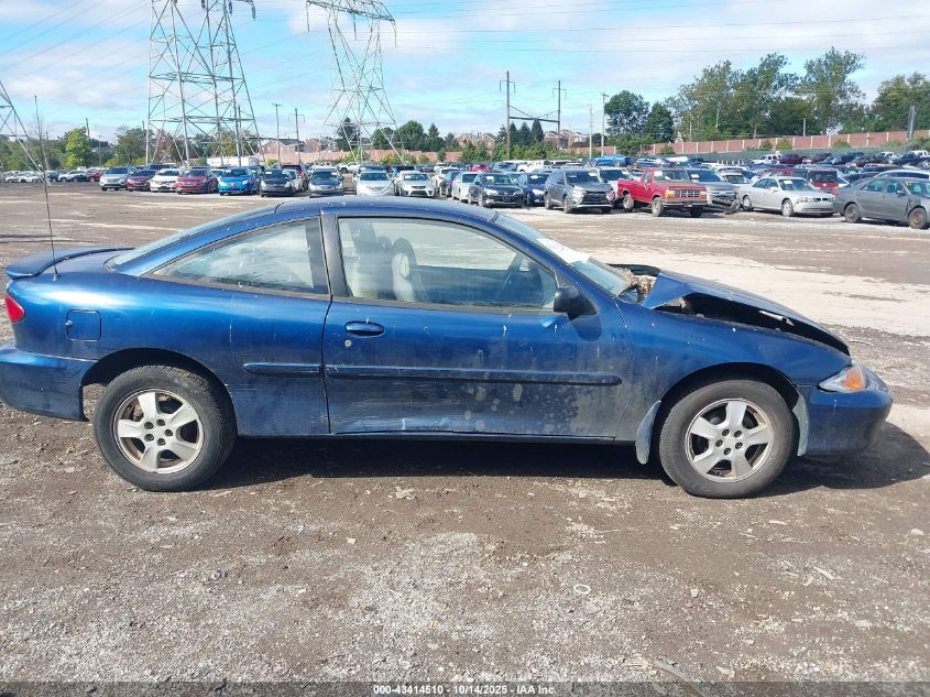 2001 Chevrolet Cavalier VIN: 1G1JC124217189026 Lot: 43414510