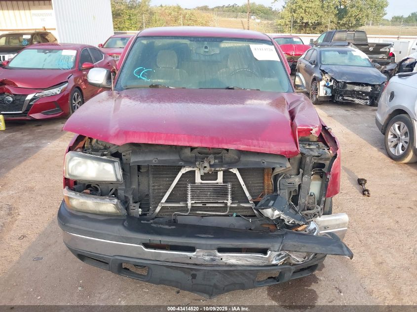 2004 Chevrolet Silverado 1500 Ls VIN: 2GCEC19T841386564 Lot: 43414520