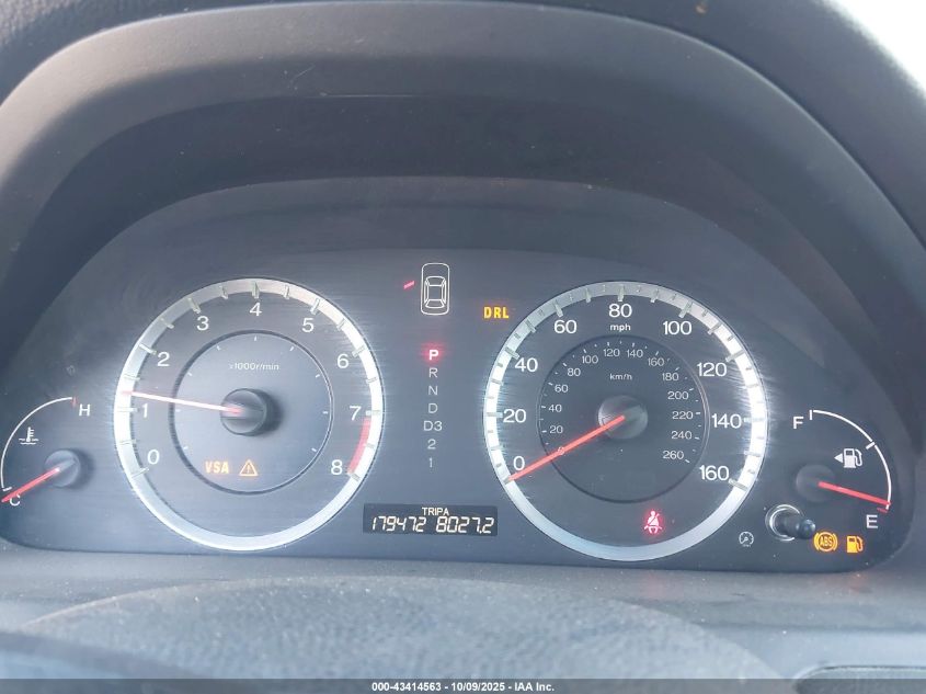 2009 Honda Accord 2.4 Ex VIN: 1HGCP26769A137123 Lot: 43414563