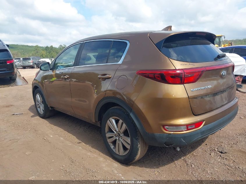 2018 Kia Sportage Lx VIN: KNDPM3AC9J7319547 Lot: 43414579