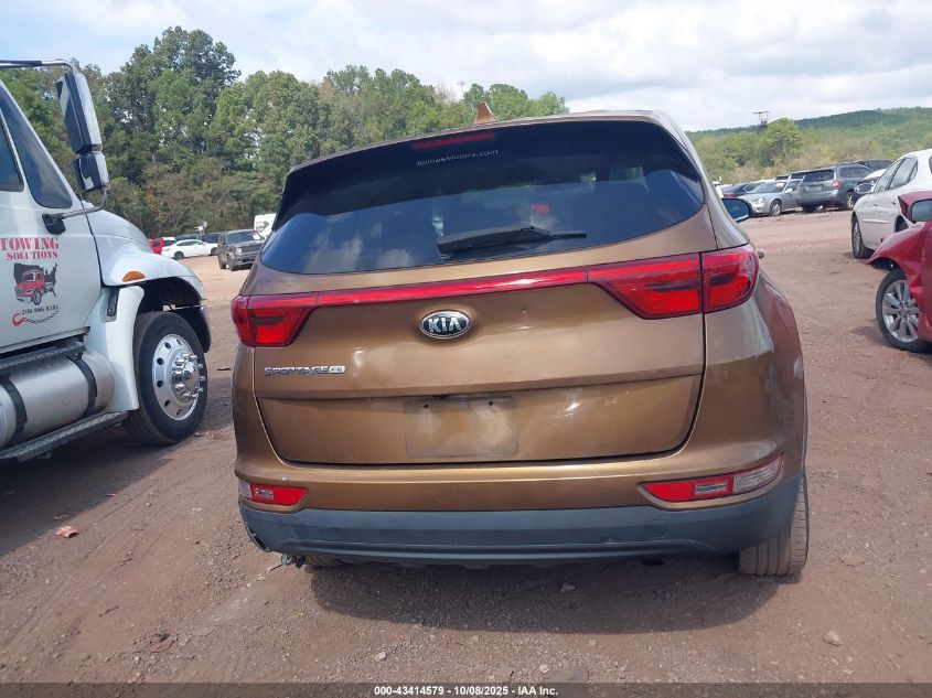 2018 Kia Sportage Lx VIN: KNDPM3AC9J7319547 Lot: 43414579