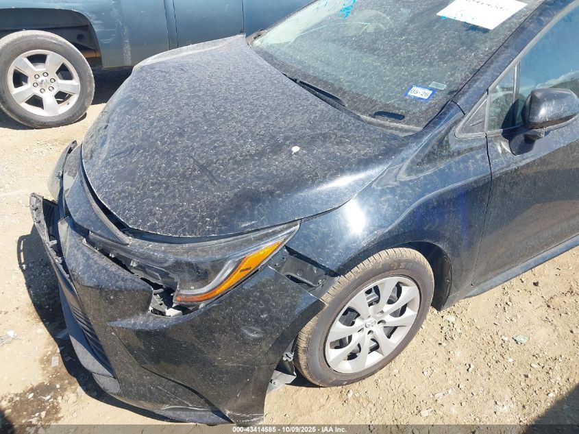 2023 Toyota Corolla Le VIN: 5YFB4MDE2PP046116 Lot: 43414585