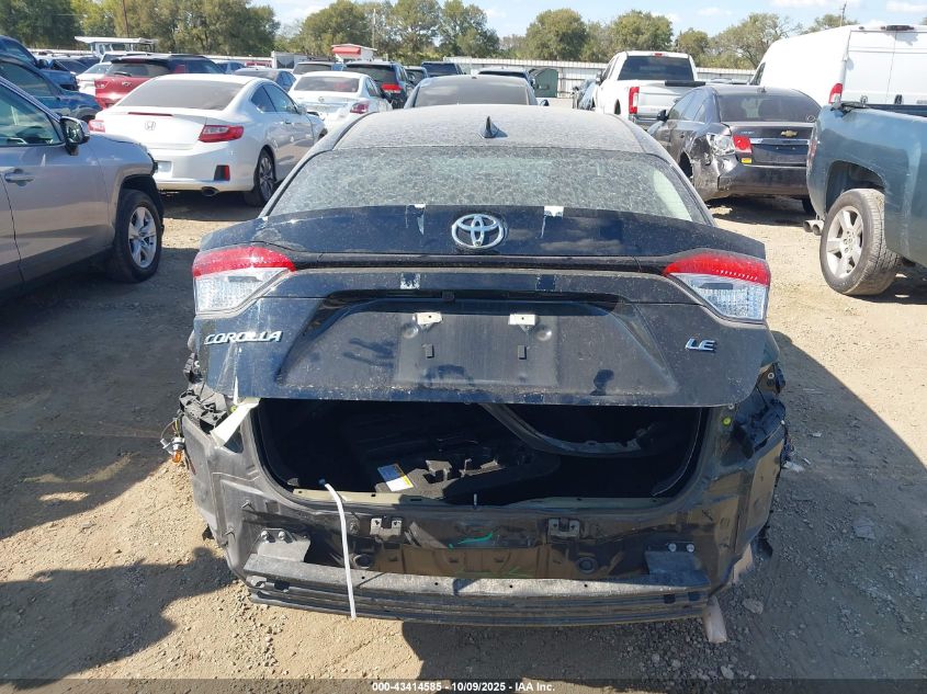 2023 Toyota Corolla Le VIN: 5YFB4MDE2PP046116 Lot: 43414585