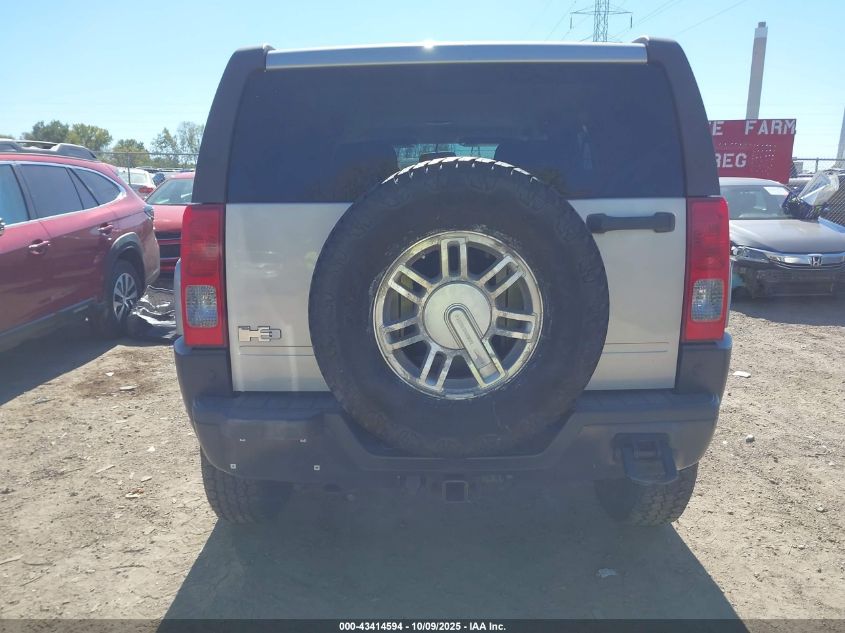 2007 Hummer H3 Suv VIN: 5GTDN13E378218762 Lot: 43414594