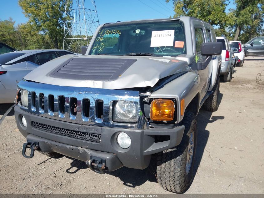 2007 Hummer H3 Suv VIN: 5GTDN13E378218762 Lot: 43414594