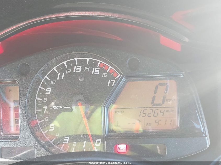 2013 Honda Cbr600 Rr VIN: JH2PC4000DK600175 Lot: 43414608