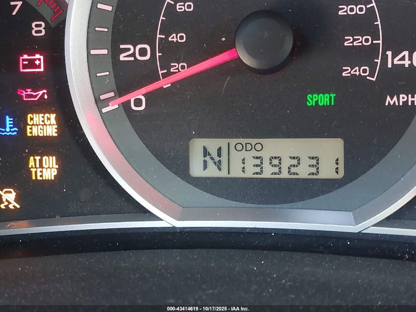 2008 Subaru Impreza Outback Sport VIN: JF1GH63668H833055 Lot: 43414619