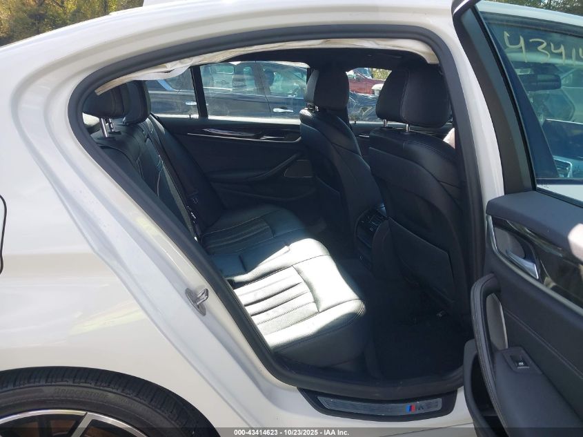 2021 BMW 530I xDrive VIN: WBA13BJ03MWX09107 Lot: 43414623