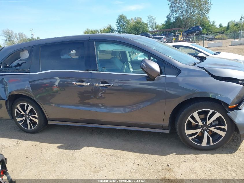 2019 Honda Odyssey Elite VIN: 5FNRL6H95KB002402 Lot: 43414669