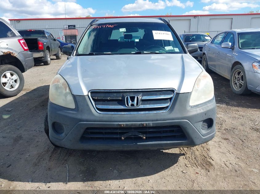 2005 Honda Cr-V Lx VIN: SHSRD78555U310442 Lot: 43414706