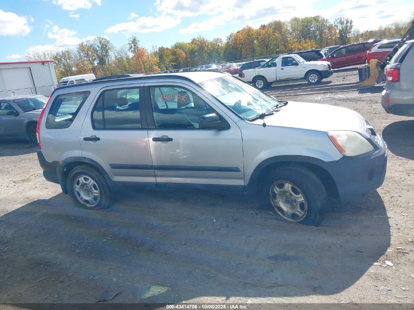 2005 Honda Cr-V Lx VIN: SHSRD78555U310442 Lot: 43414706