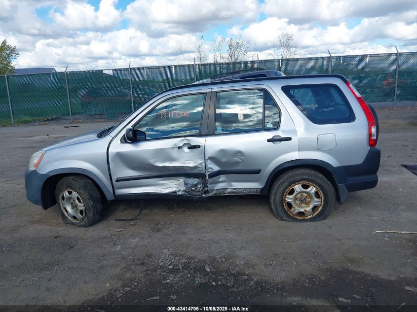 2005 Honda Cr-V Lx VIN: SHSRD78555U310442 Lot: 43414706