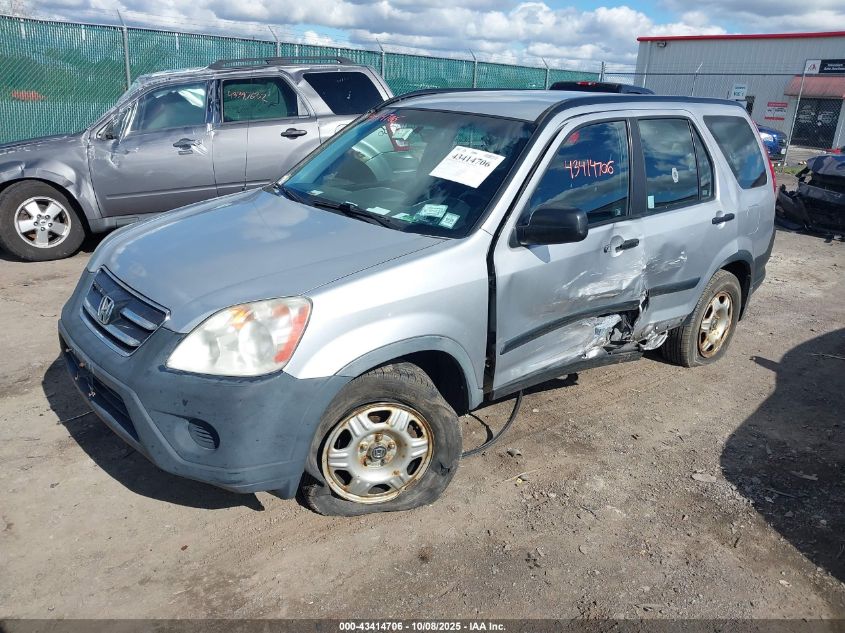 2005 Honda Cr-V Lx VIN: SHSRD78555U310442 Lot: 43414706
