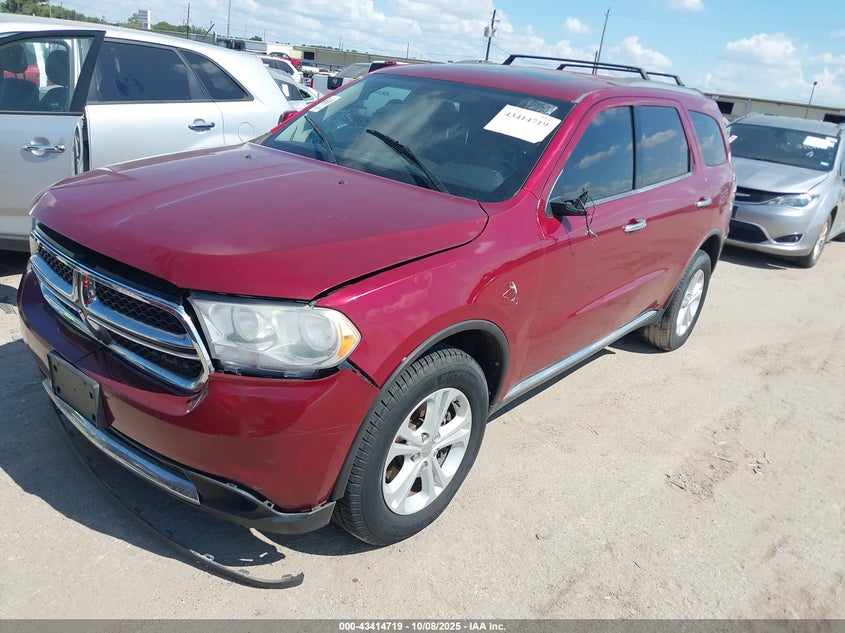 Vin: 1c4sdjdt5dc565632, lot: 43909537, dodge durango crew 20132