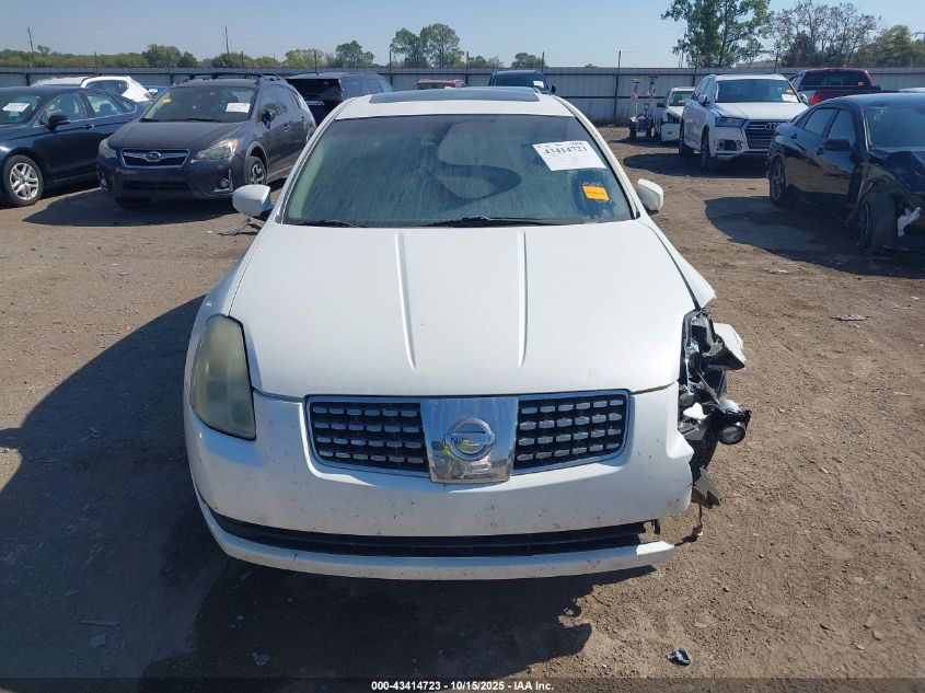 2005 Nissan Maxima 3.5 Se VIN: 1N4BA41E95C809841 Lot: 43414723