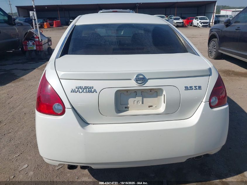 2005 Nissan Maxima 3.5 Se VIN: 1N4BA41E95C809841 Lot: 43414723