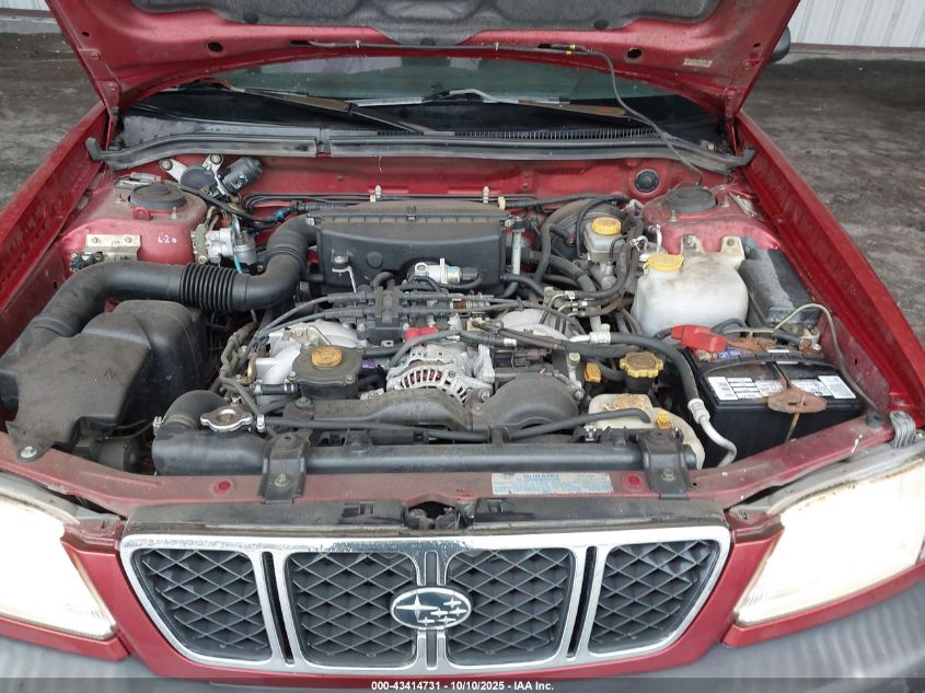 2002 Subaru Forester L VIN: JF1SF63532H710103 Lot: 43414731