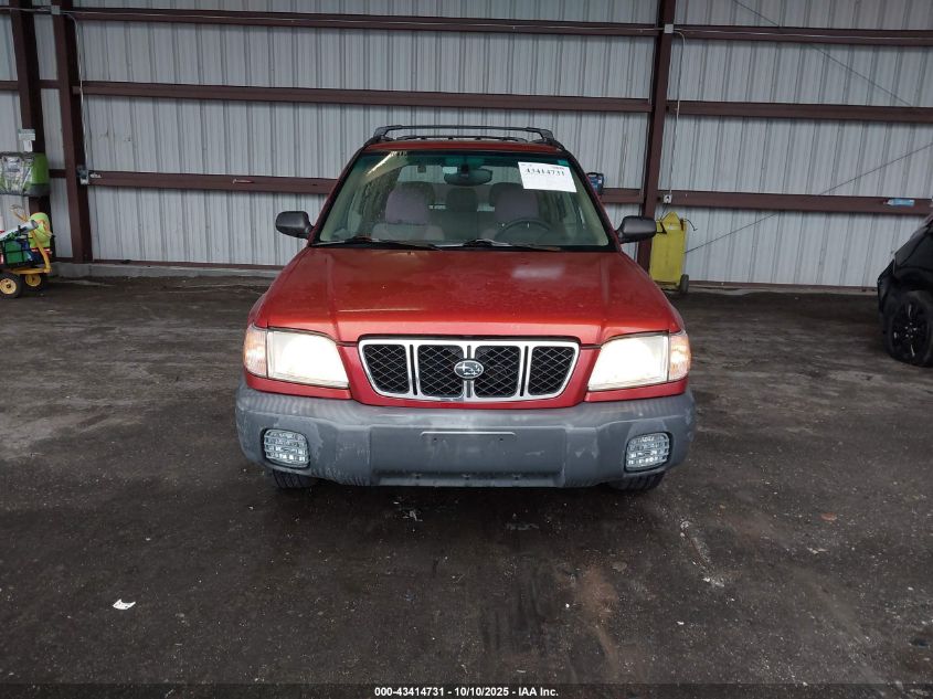 2002 Subaru Forester L VIN: JF1SF63532H710103 Lot: 43414731