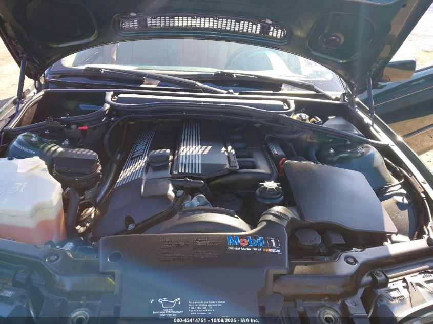 2001 BMW 325I VIN: WBAAV33461FU80305 Lot: 43414751