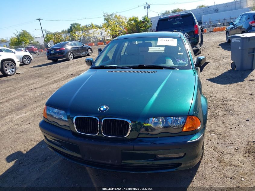 2001 BMW 325I VIN: WBAAV33461FU80305 Lot: 43414751