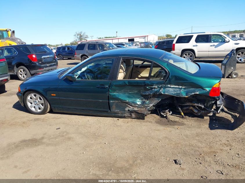 2001 BMW 325I VIN: WBAAV33461FU80305 Lot: 43414751